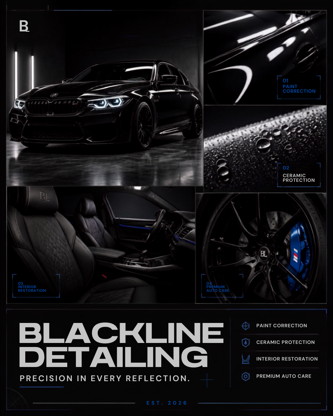 BLACKLINE automotive campaign finale